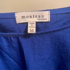 Monteau open back dress